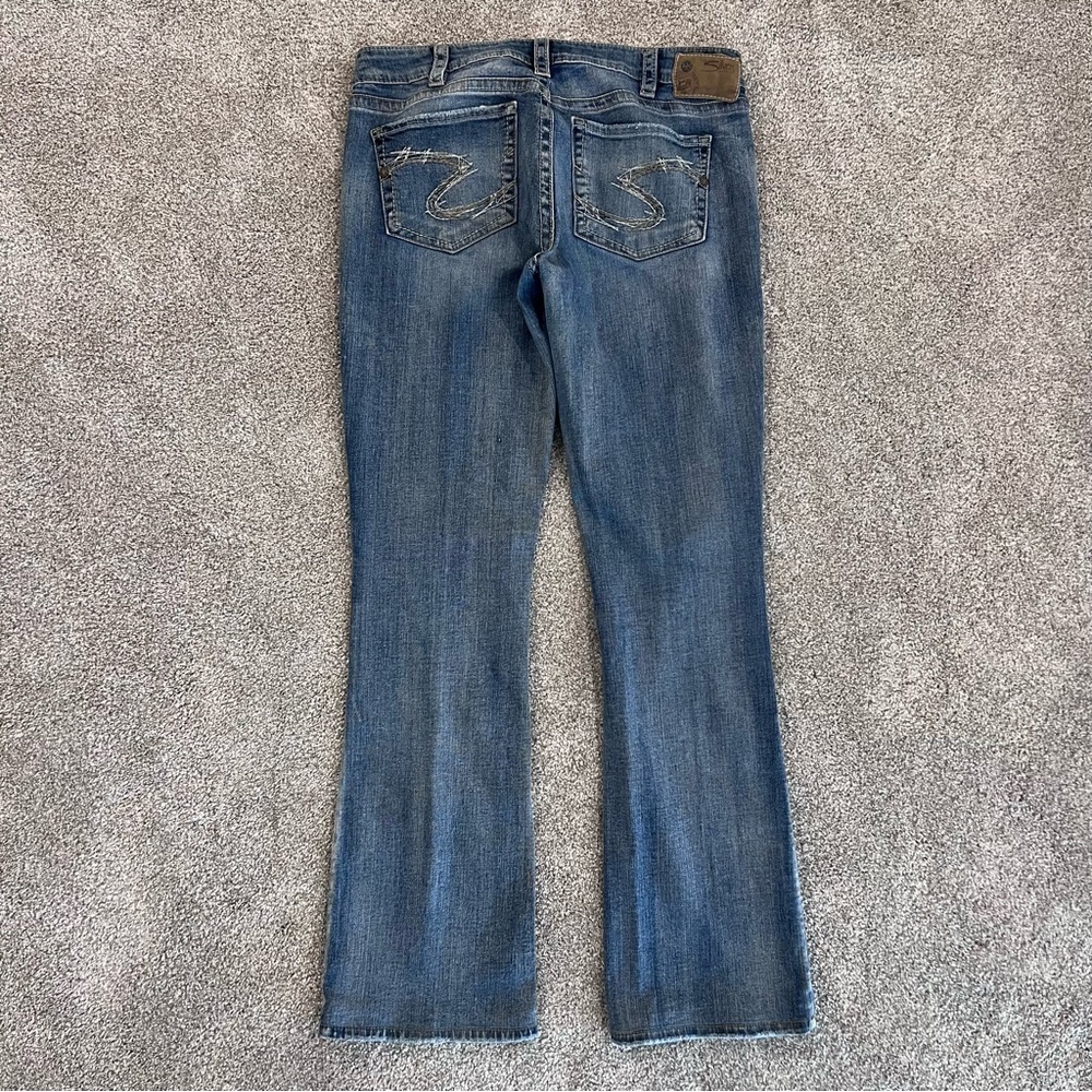 Silver Jeans Co Aiko Boot Cut Jean Pants Denim Blue Women’s Size W30 / L33 - Picture 12 of 16